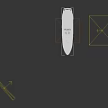 Modern Black Watercraft With Sleek Streamlined Design Cockpit And Roof Canopy