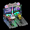 Modern Game Machine Super Moto 3d model