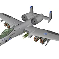 Twin Engine Fighter Jet With Missiles Under Wings And Greek Air Force Insignia