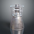 modern engine rocket engine jet engine aircraft engine supersonic aircraft engine 3d model