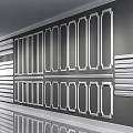 Modern Ceiling Design With Decorative Gypsum Molding And Panel Details