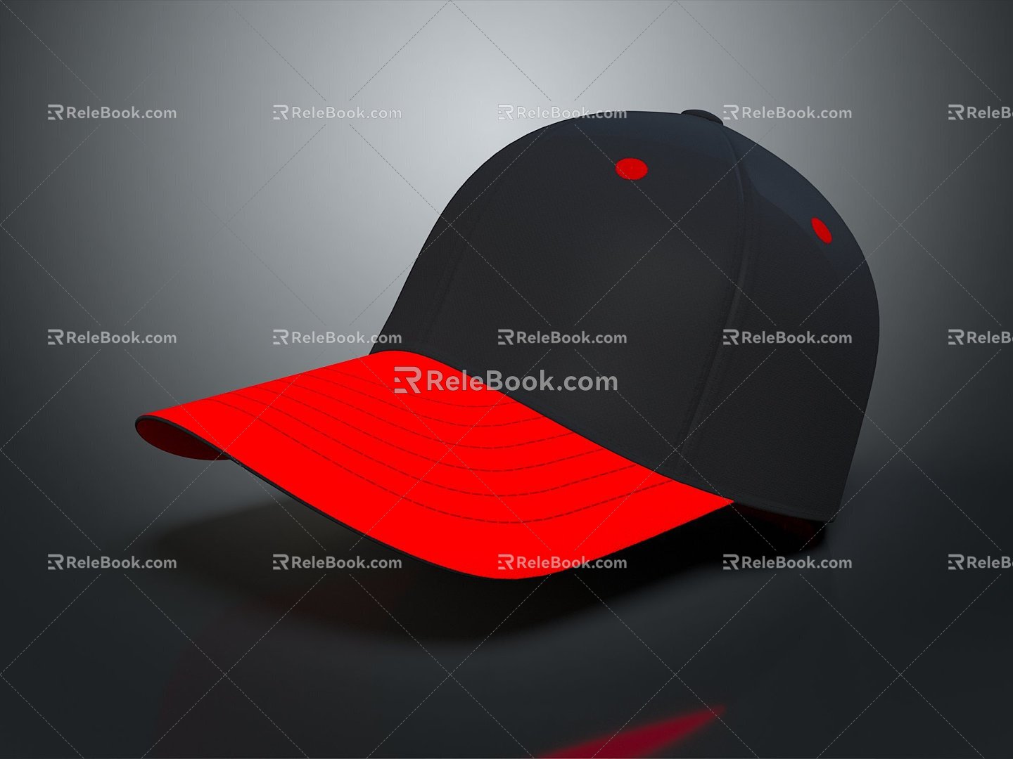 hat cap baseball cap cap 3d model