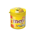 M&M's Chocolate Candy Tins In Red And Yellow With Cartoon Character Design