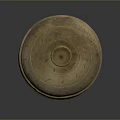 Ancient Ceramic Sculpture Carving With Decorative Lid Hollowed-out Base And Intricate Carved Patterns