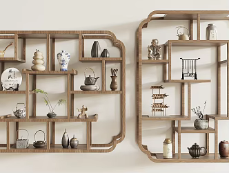New Chinese Antique Rack 3d model