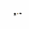 Stylish Contemporary Black Gold Round Downlights And Spotlights For Interior Lighting