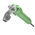 Green Handheld Electric Angle Grinder Power Tool For Cutting And Grinding