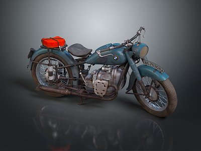 Motorcycle Two-wheeled Motorcycle Cross-country Motorcycle Road Race Motorcycle Motor Vehicle Transport 3d model