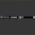 Modern Military Tactical Rifle Featuring Advanced Metallic Structure And Ergonomic Grip