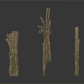 Brown Household Ropes In Various Shapes Sizes And Knot Designs For Daily Use