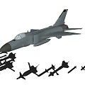 Combat Aircraft 3d model