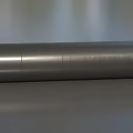 Weapon Cylindrical Metal Component With Textured Surface And Smooth Finish