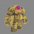 Innovative Tech Exhibition Hall Showcasing Futuristic Armor Models And Digital Displays