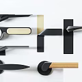 Modern Door Handles With Sleek Designs And Various Shapes For Home Decor