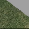 Lit Wall Light Mounted on Exterior Wall with Green Grass Below and Light Sky