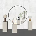 Modern table lamp 3d model