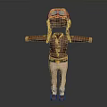 Aviator Style Outfit with Leather Jacket White Pants Brown Boots Hat and Goggles