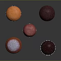 Assorted Colorful Cupcakes With Vibrant Frosting And Decorative Toppings On