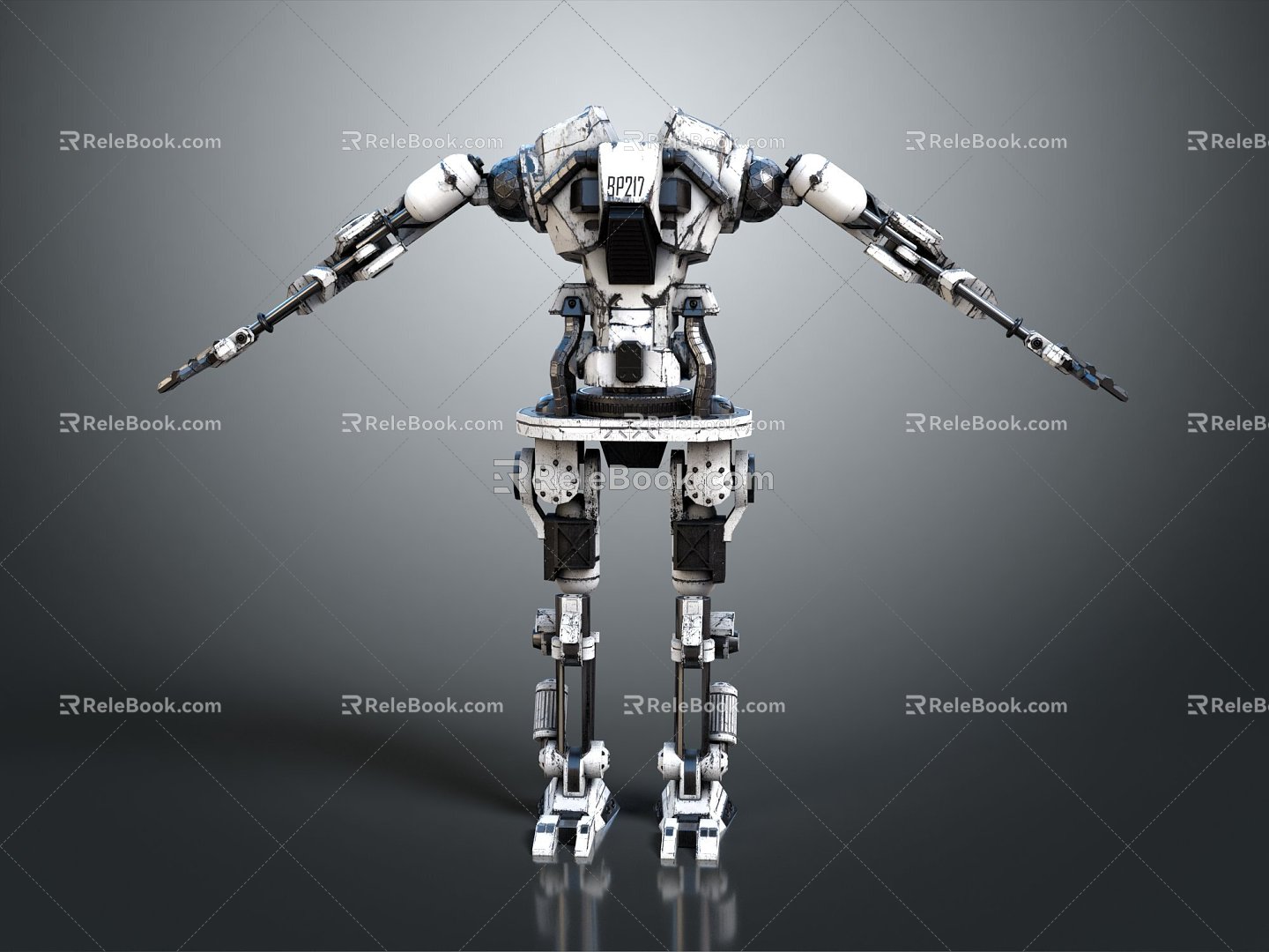 Modern Robot Robot Toy Sci-Fi Robot Characters Game Characters model