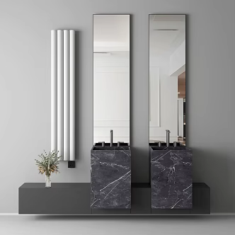 Bathroom Cabinet Bathroom Cabinet Washstand 3d model