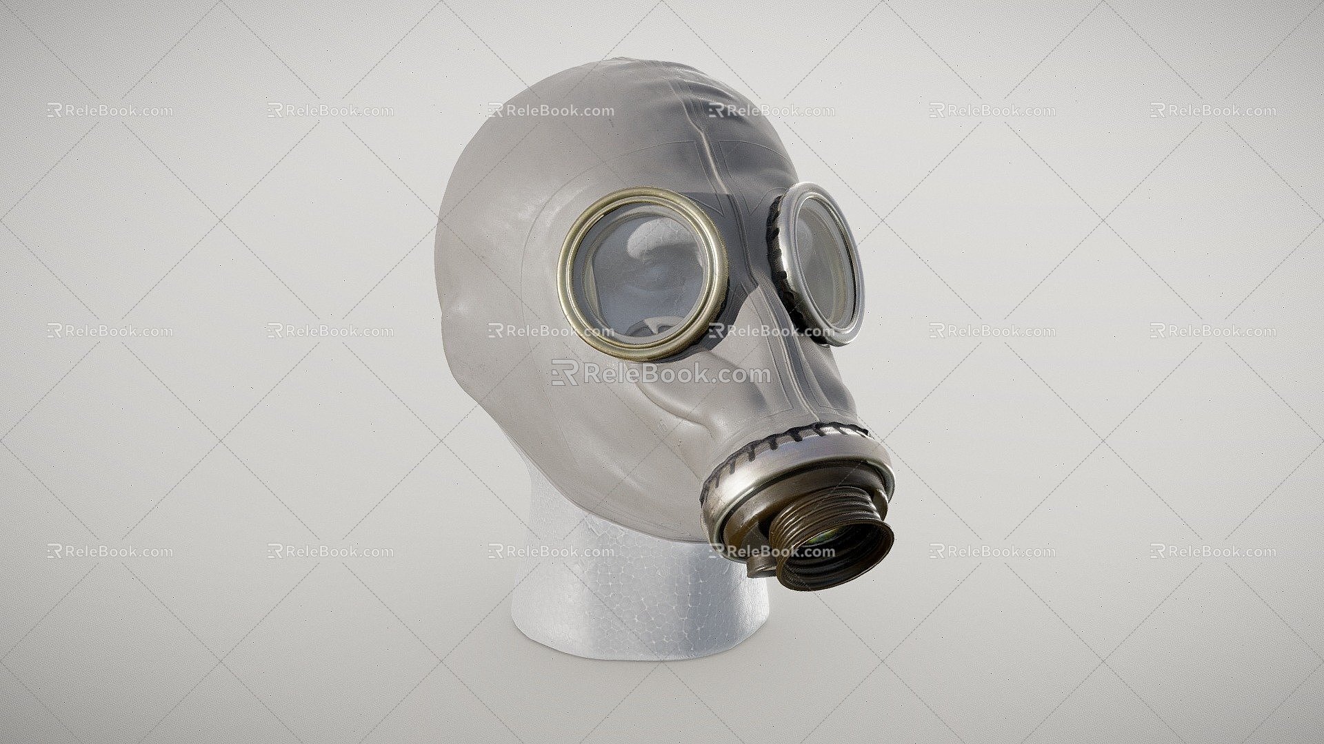 Soviet gas masks 3d model