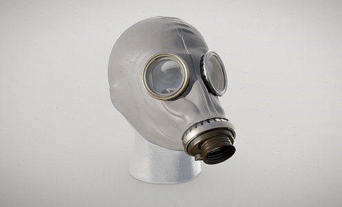 Soviet gas masks 3d model