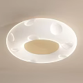 Cloud and Moon Shaped Ceiling Lights in White and Beige for Playful Kids Room Decor