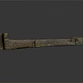 Antique Bronze Sculpture Carving Tool with Serrated Head and Textured Handle