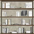 Books 3d model