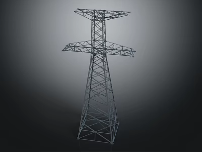 Stone And Wooden Tower Structure With Lattice Design And Vertical Frames 3d model