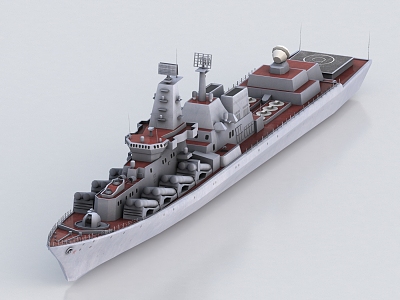 modern warship model