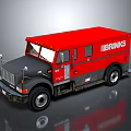 Red WERRIKS Truck Featuring Detailed Classic Design And Branded Exterior