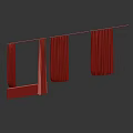 Various Design Shower Curtains And Towels For Washing Daily Home Essentials