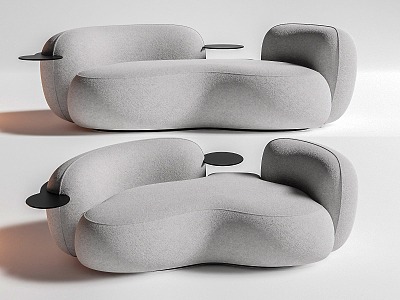 modern shaped sofa cloth sofa model