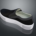 Cloth Shoes Flat Shoes Canvas Shoes Old Cloth Shoes Dad Shoes Casual Running Shoes Beans Loafers 3d model