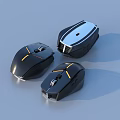 Mouse Pad Wireless Mouse 3d model
