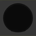 Projection Surveillance Device with Black Housing Circular Lens and Green Indicator Lights
