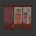 Vintage Wooden Bookcase Storage Unit With Multiple Shelves Drawers And Decorative Display Elements