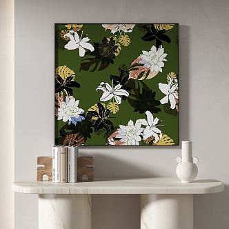 Simple Decorative Painting 3d model