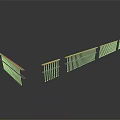 Modern Railings With Wooden Top And Metal Bars In Various Designs