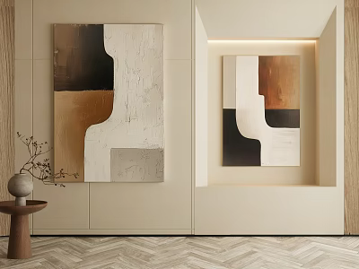decorative painting 3d model