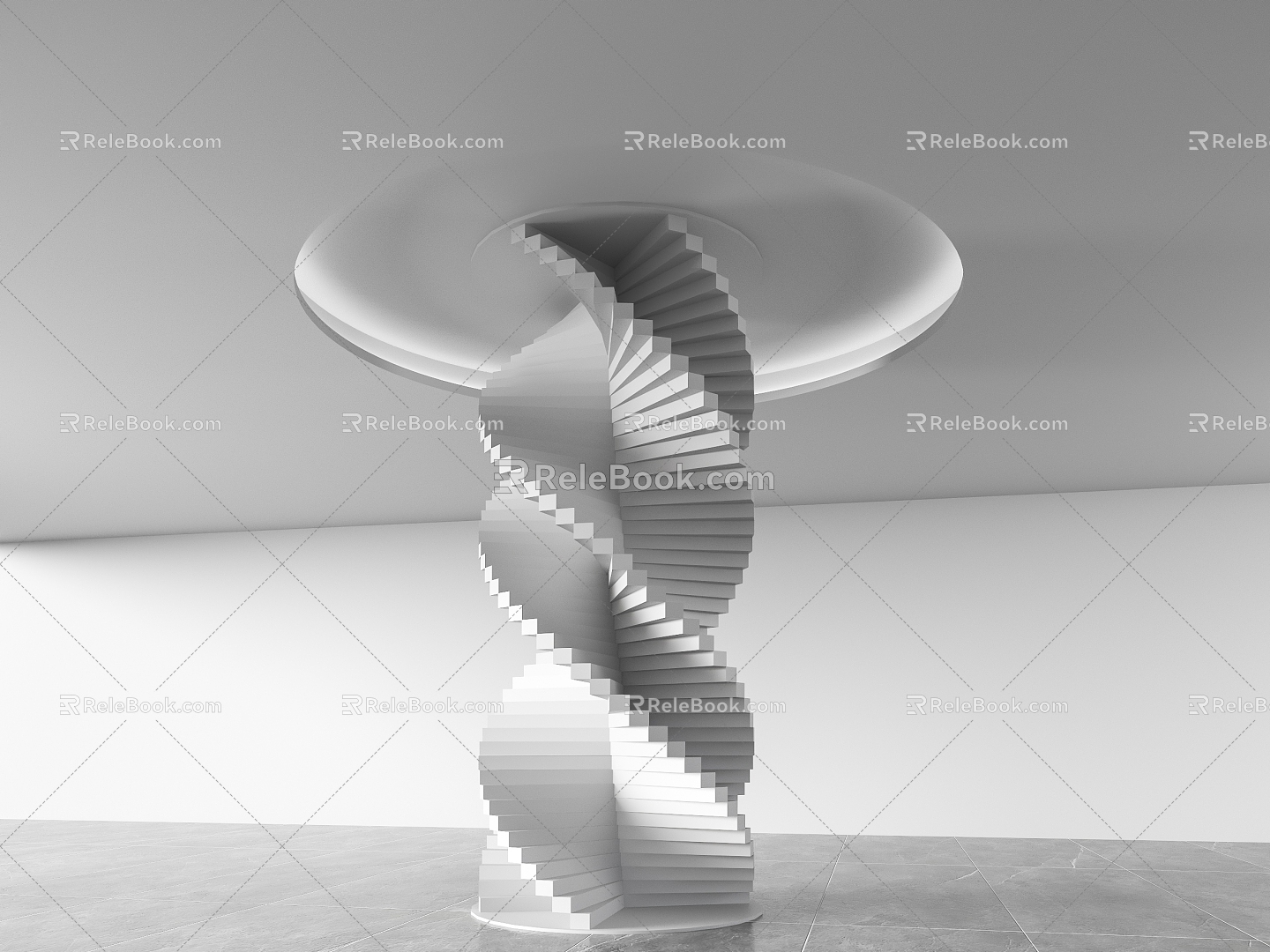 Modern Column 3d model