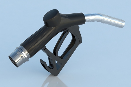 modern fuel nozzle 3d model