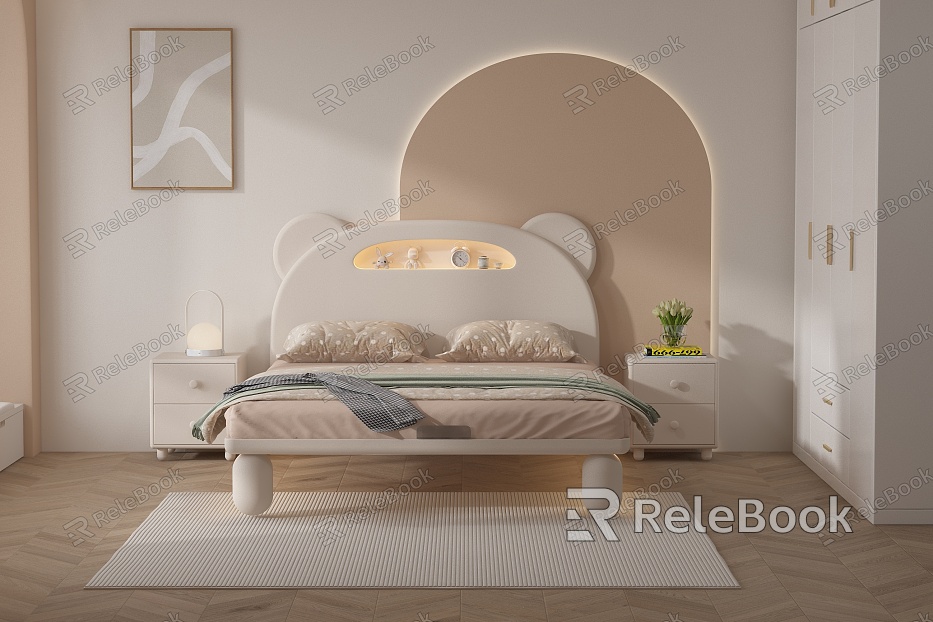 Modern Children's Bed model