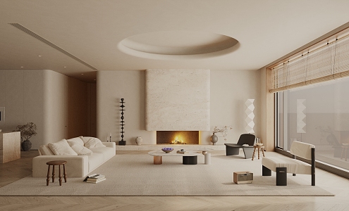 The Silent Living Room 3d model