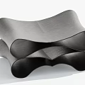 Shoe Changing Stool Low Stool 3d model