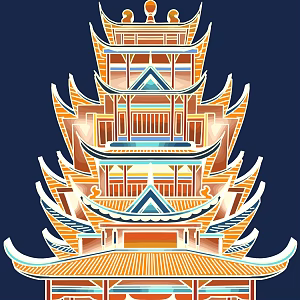Architecture New Architecture National Tide Architecture Ancient Architecture Drum Tower Temple of Heaven Pagoda Zen Temple Building Temple 2 3d model