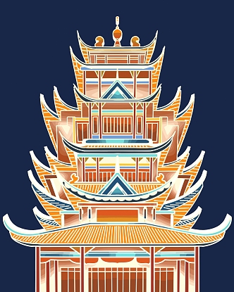 Architecture New Architecture National Tide Architecture Ancient Architecture Drum Tower Temple of Heaven Pagoda Zen Temple Building Temple 2 3d model