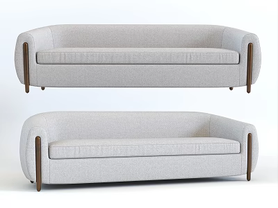 Multi-person Sofa Combination Fabric Sofa Outdoor Sofa Patio Sofa Solid Wood Sofa Multi-person Sofa Leisure Sofa Single Sofa 3d model