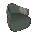 Poliform single sofa 3d model